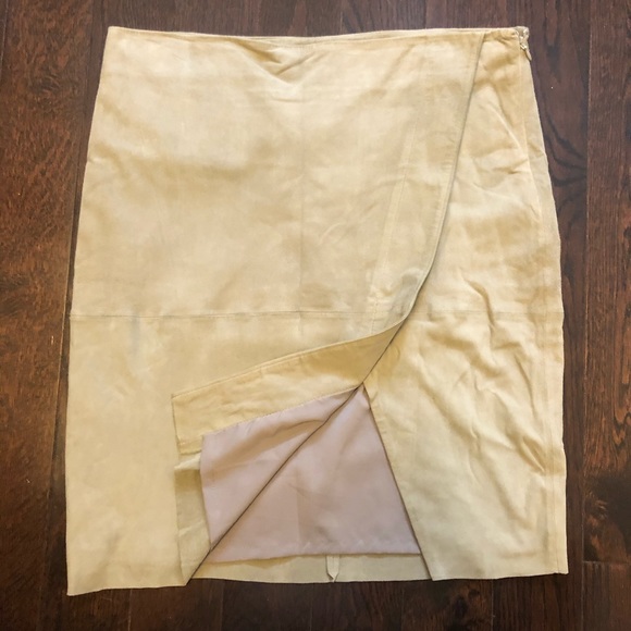 Ralph Lauren Suede Skirt - Picture 3 of 4